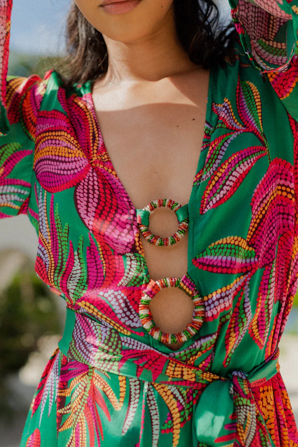 Esmee Dress Cartagena Green