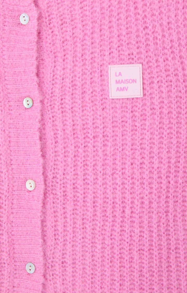 East Sleeveless Cardigan - Rose Bubble
