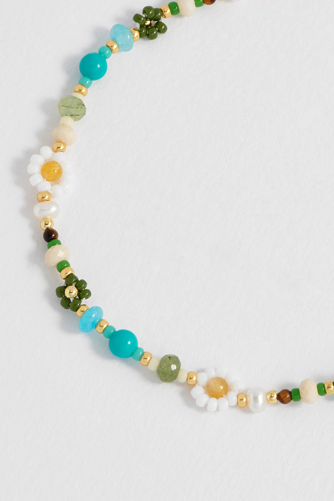 EBB7135G Flower Miyuki Bead Bracelet