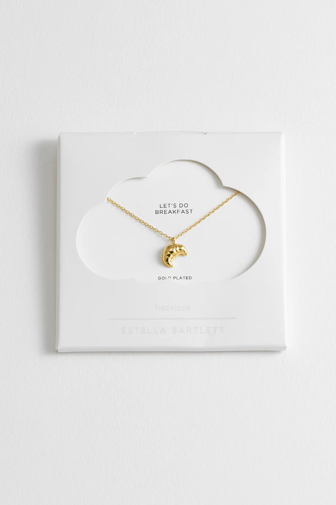 EBN5367G Croissant Necklace