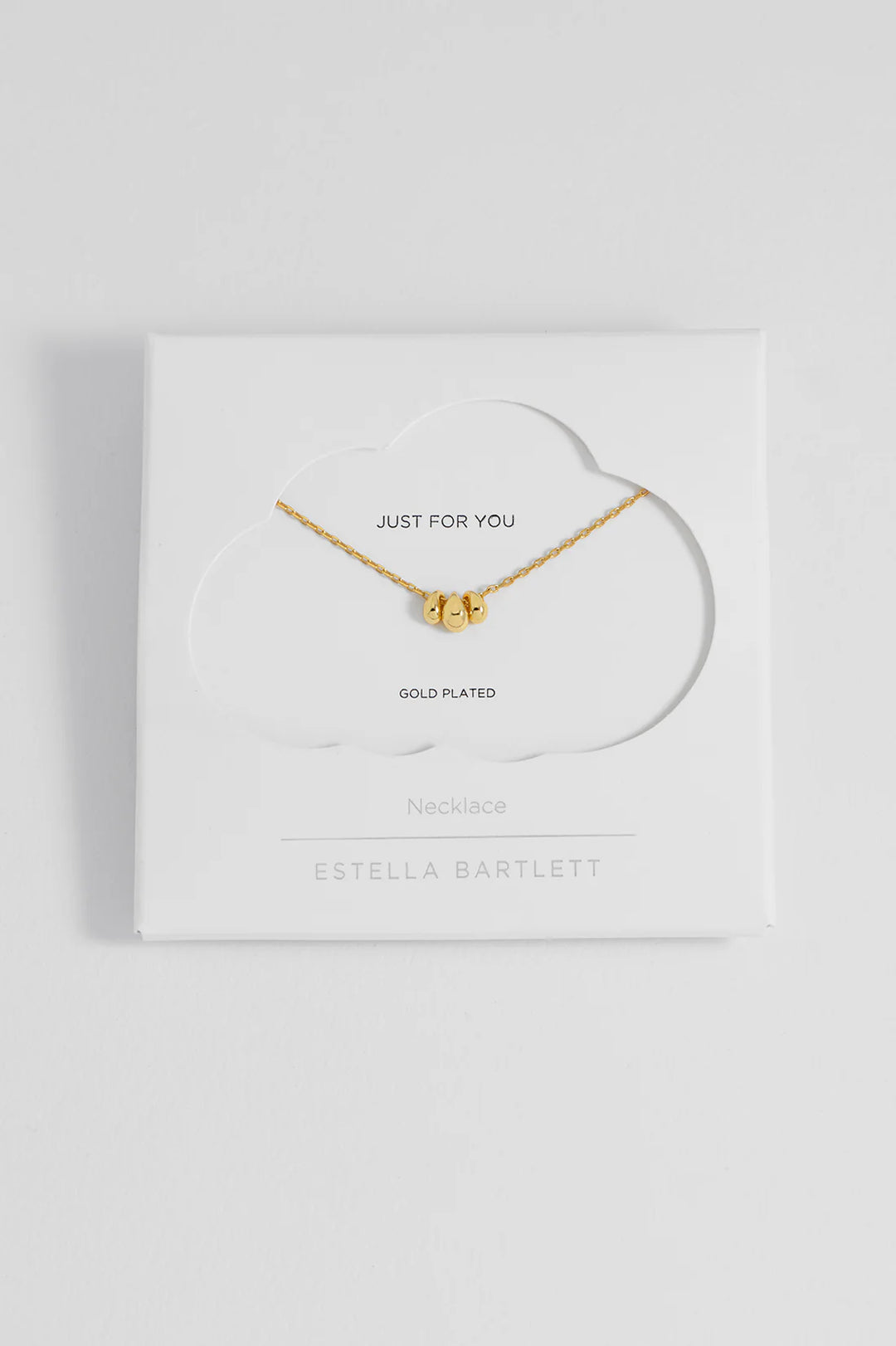 EBN7100G Tiered Drop Necklace