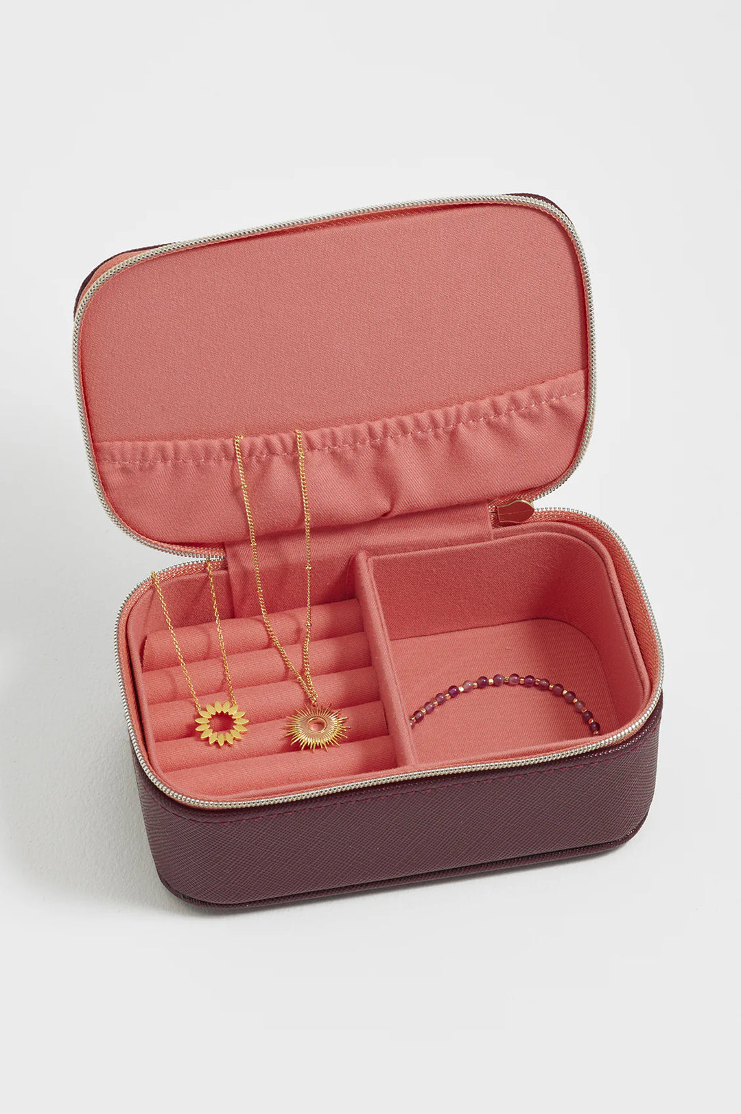 EBP6266 Mini jewellery box burgundy