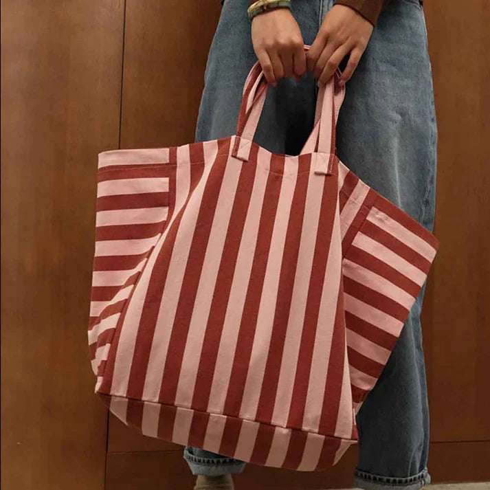 Elisa Tote Bag Brick/Marshmallow