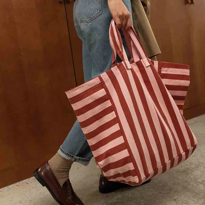 Elisa Tote Bag Brick/Marshmallow
