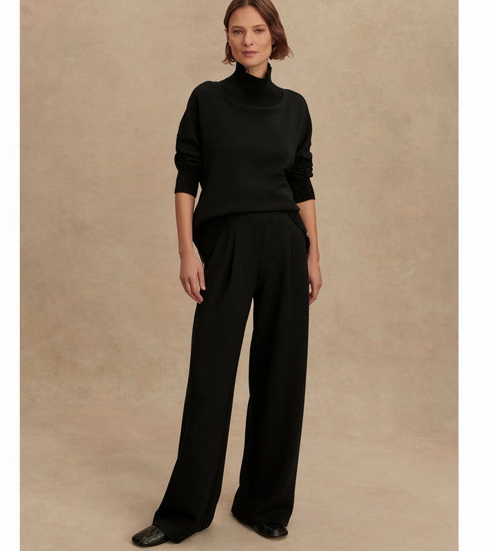 The Extra Wide Leg Pant 29.5 - Black