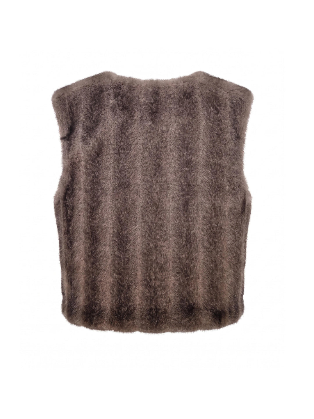 Edelweiss Faux Fur Gilet - Mink