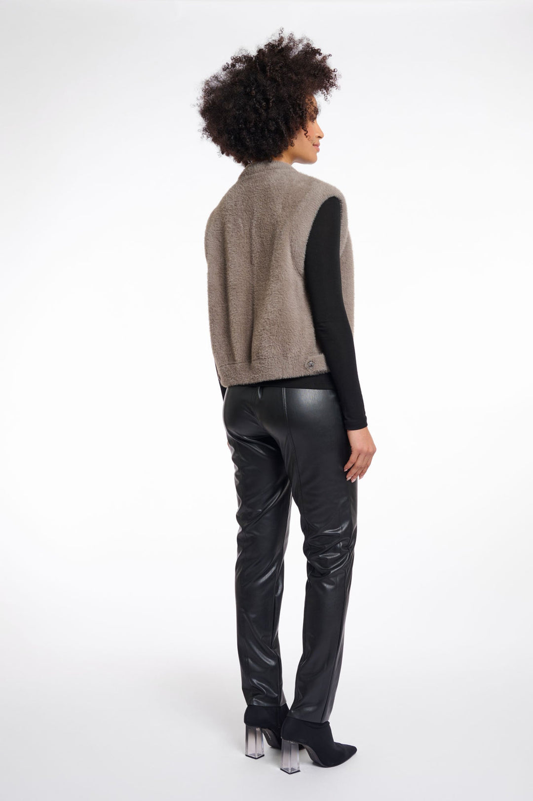 Elona Waistcoat - Taupe