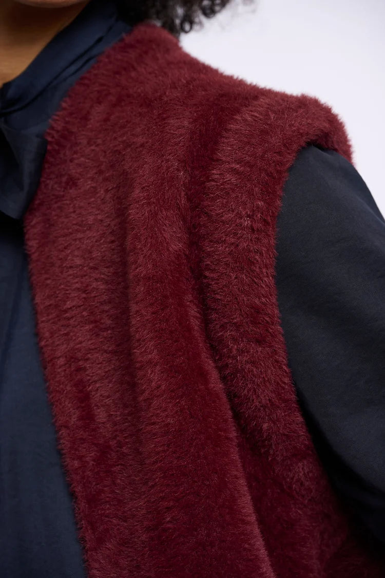 Elona Waistcoat - Sangria