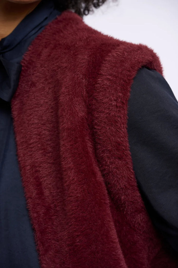 Elona Waistcoat - Sangria