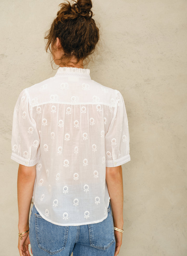 Frani Embellished Top White