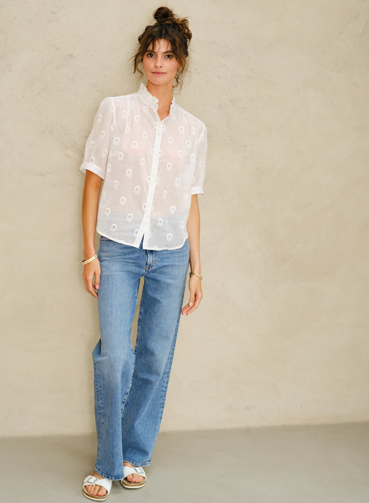 Frani Embellished Top White