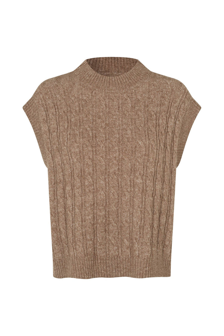 FinnLL Knit Vest - Camel
