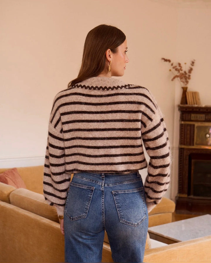AR1339 Ottilie Knit Taupe