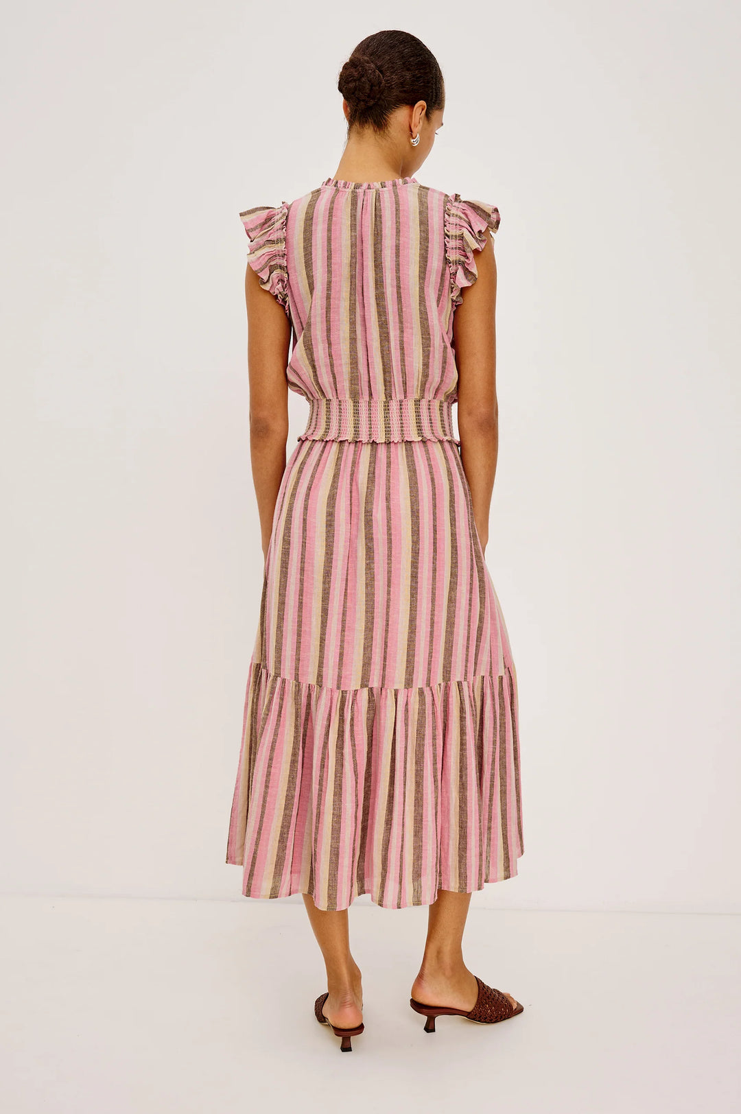 Garden Dress in Cordoba Stripe