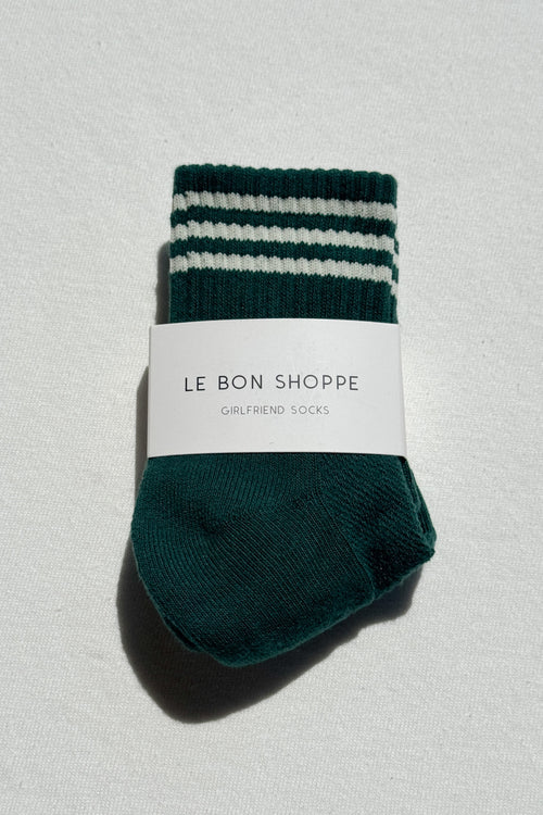 Girlfriend Socks - Hunter Green