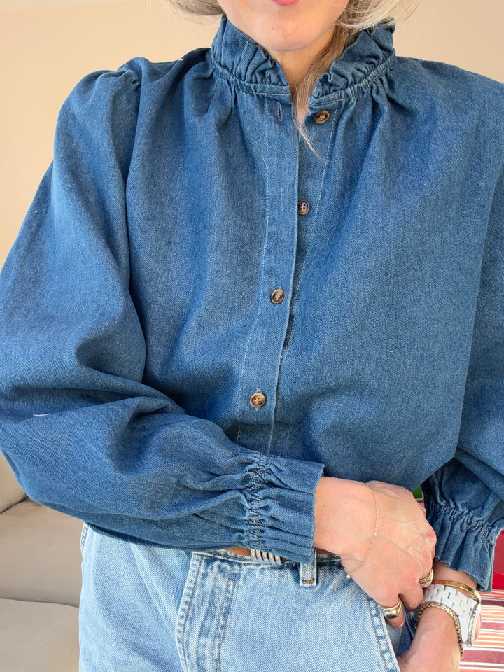 Layla Denim Blouse