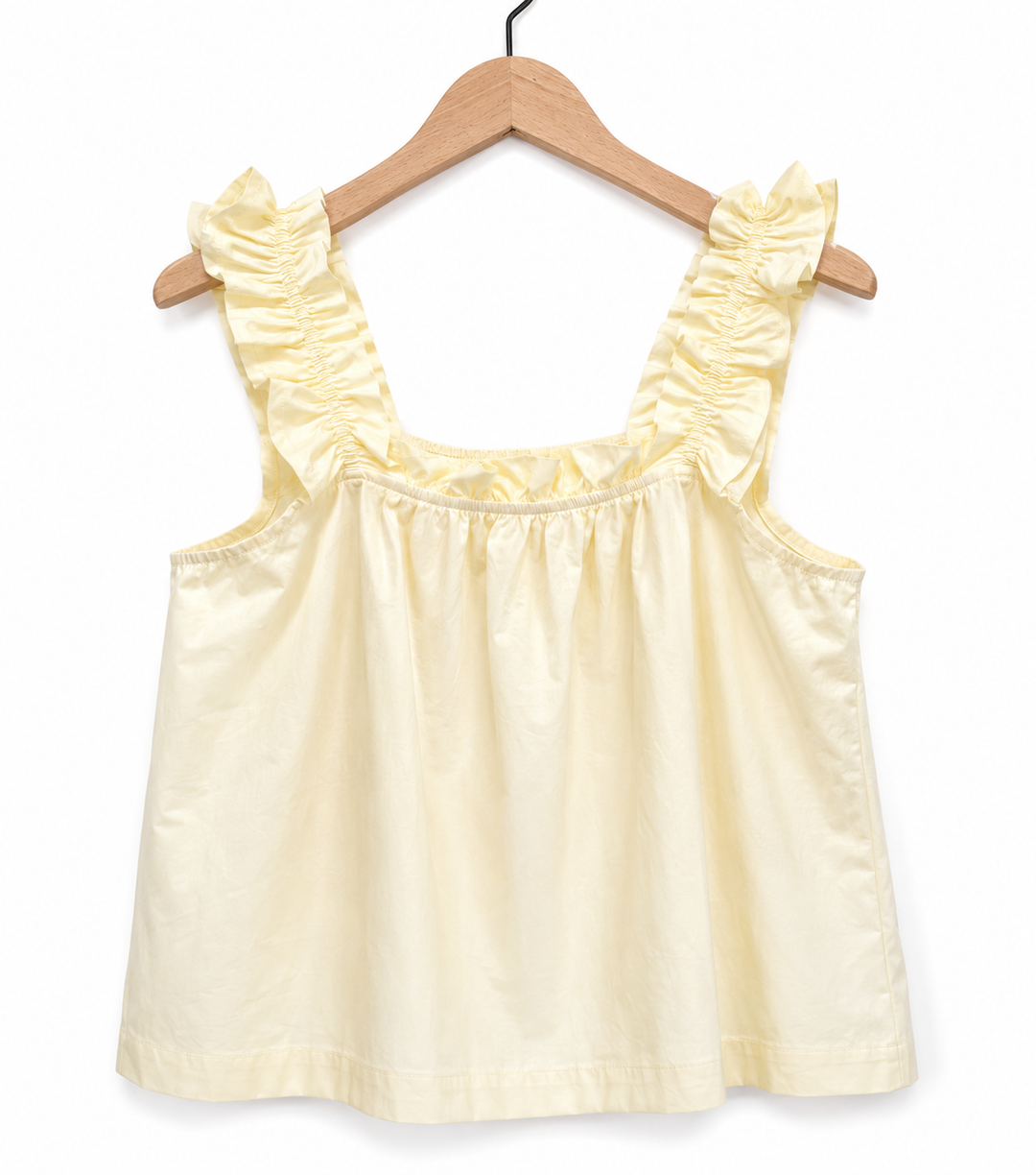 Lily Sleeveless Top in Yellow