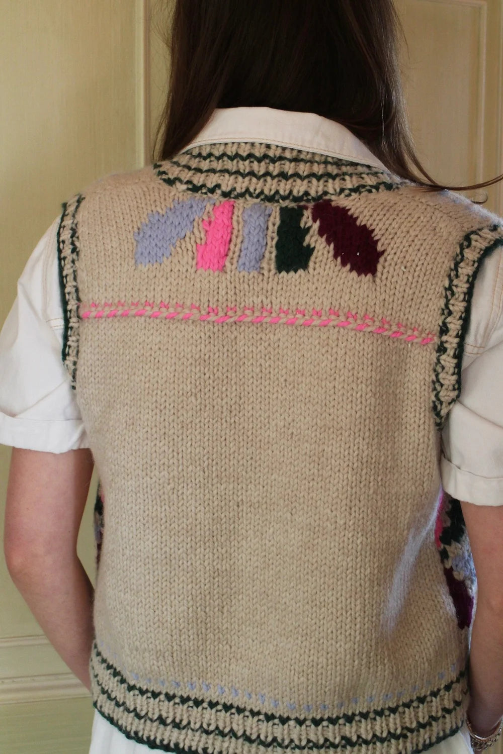 Palma Sleeveless Cardi - Sah/Herit