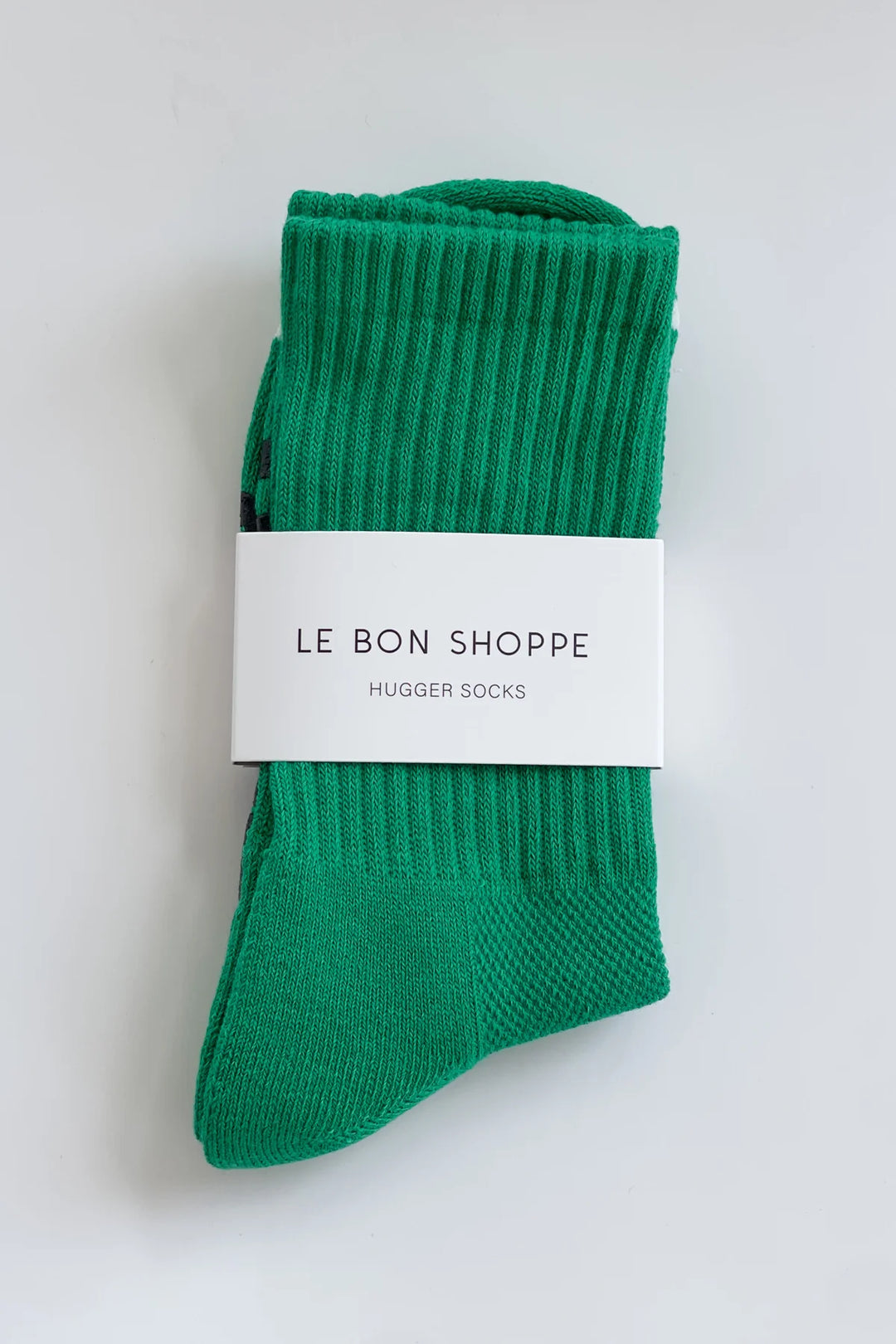 Hugger Socks - Kelly/Black