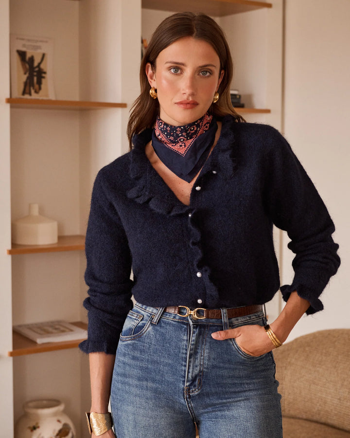 AR1107 Felicity Cardigan Marine