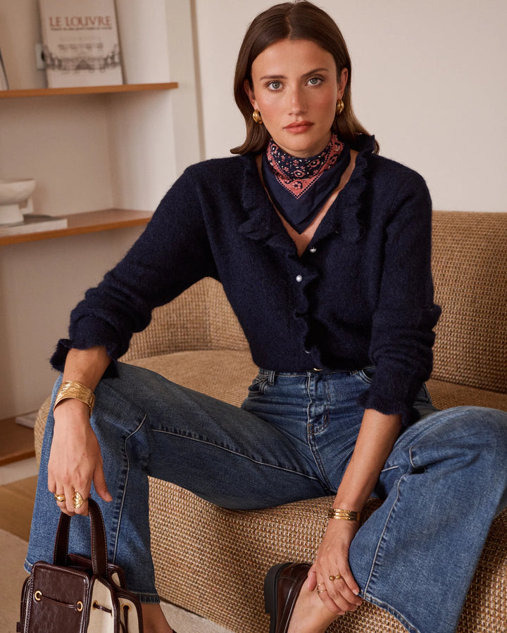 AR1107 Felicity Cardigan Marine