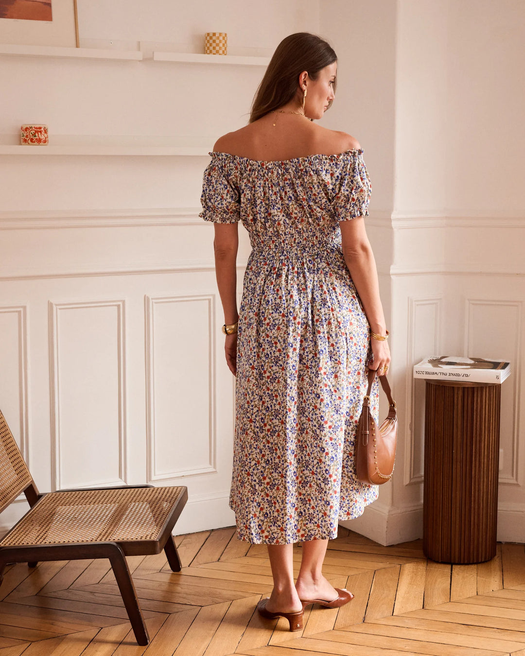 C2188 Dress in Bleu