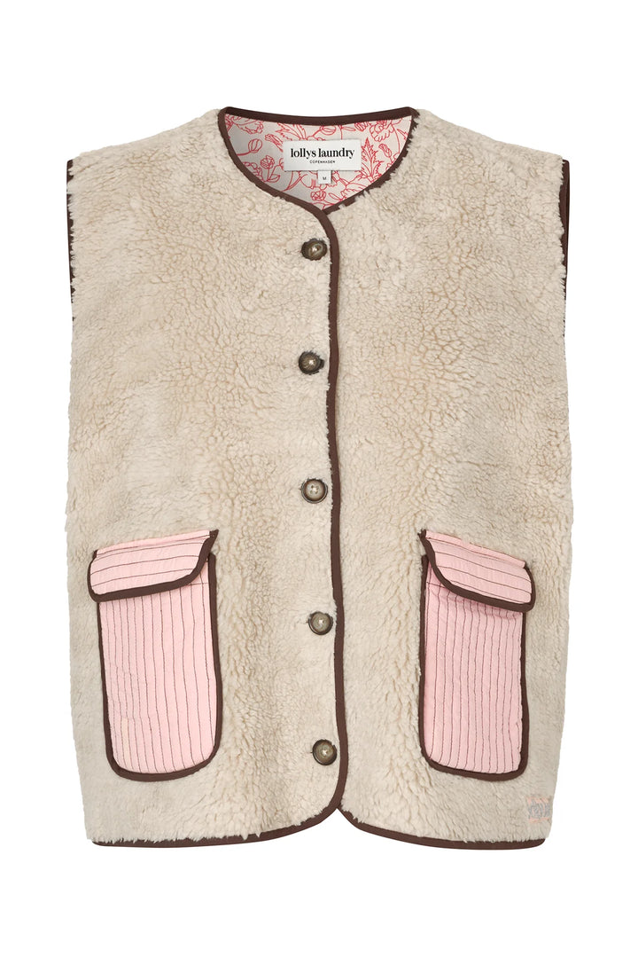 JaceLL Love Vest - Beige
