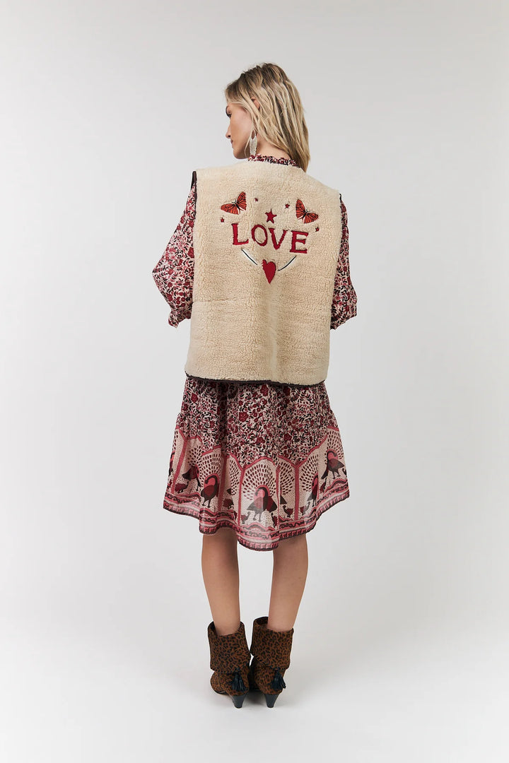 JaceLL Love Vest - Beige