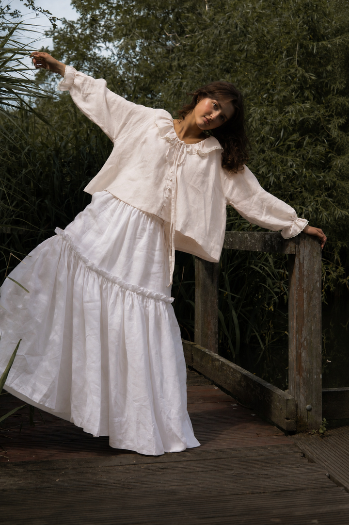 Fraise Blouse - Creme
