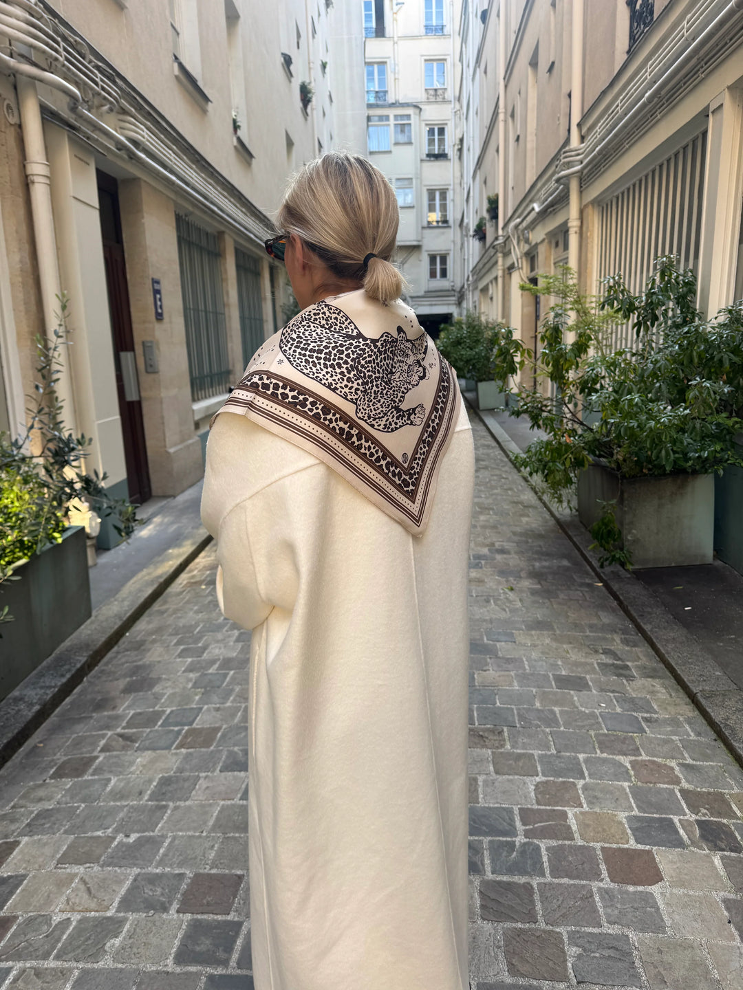 Gemini Scarf In Sand 65cm