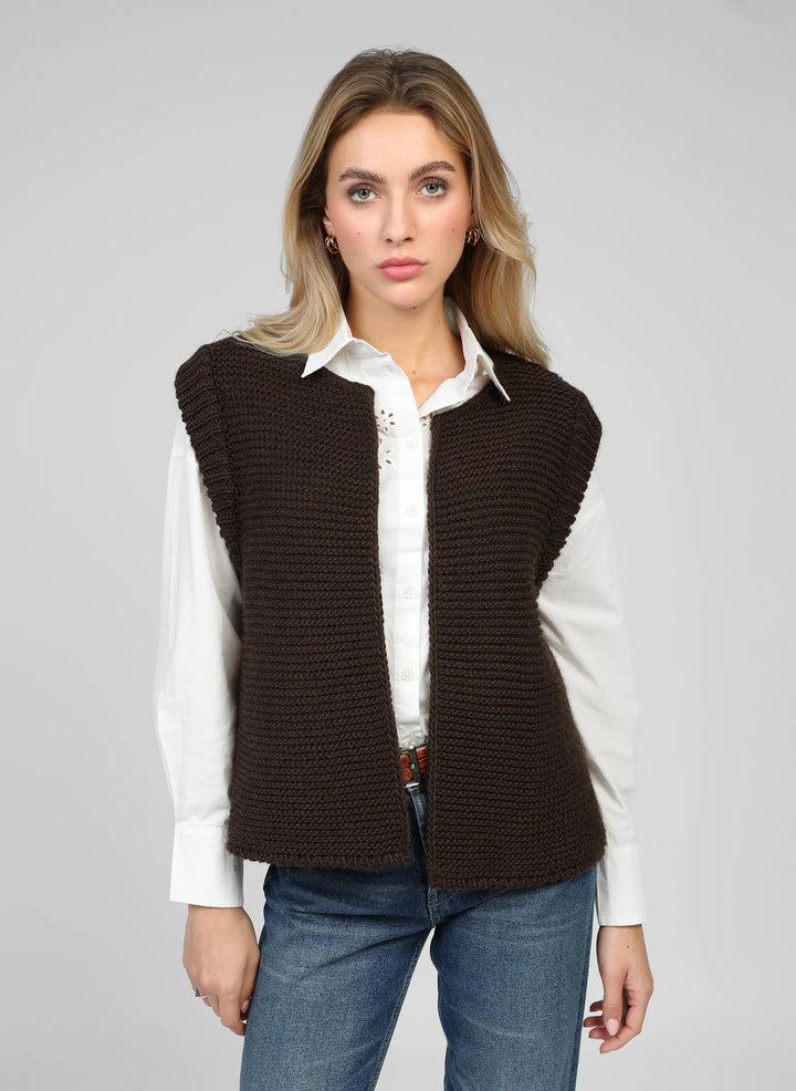 Legringou Gilet - Chocolat