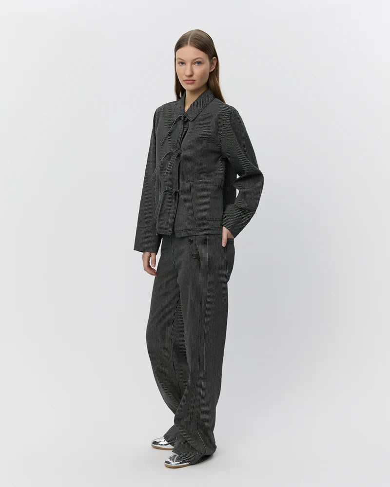 LyonSW Trousers - Black Striped