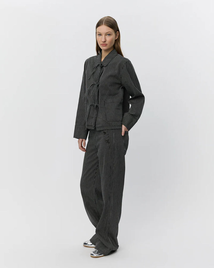 LyonSW Trousers - Black Striped