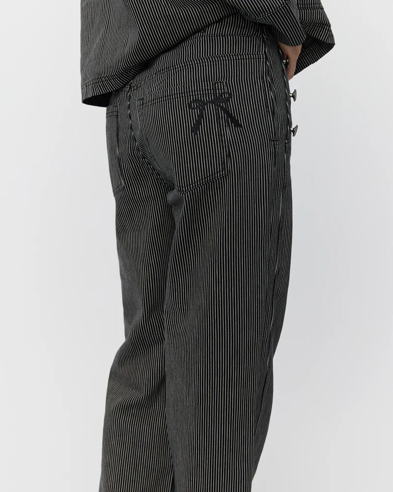 LyonSW Trousers - Black Striped