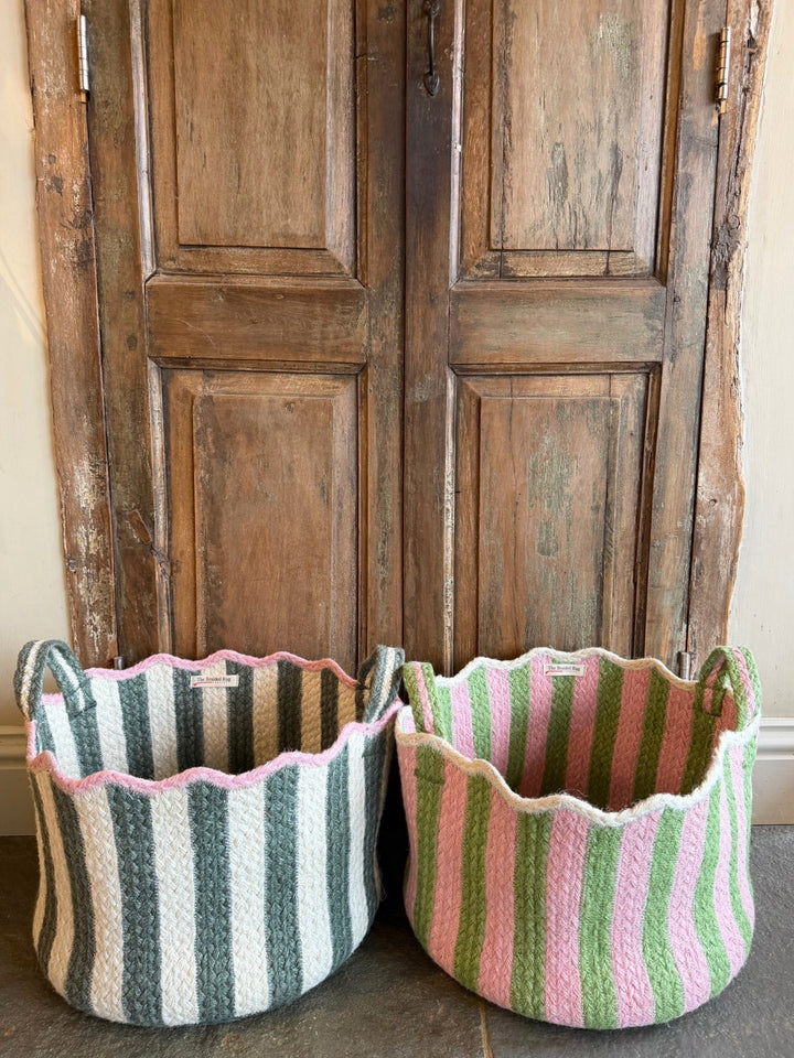Large Tulip Basket - Kiwi
