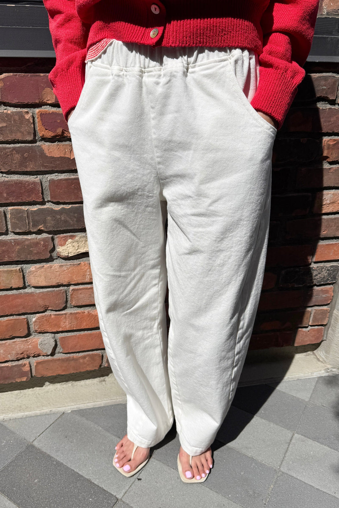 Arc Pants - Milk Longer Inseam