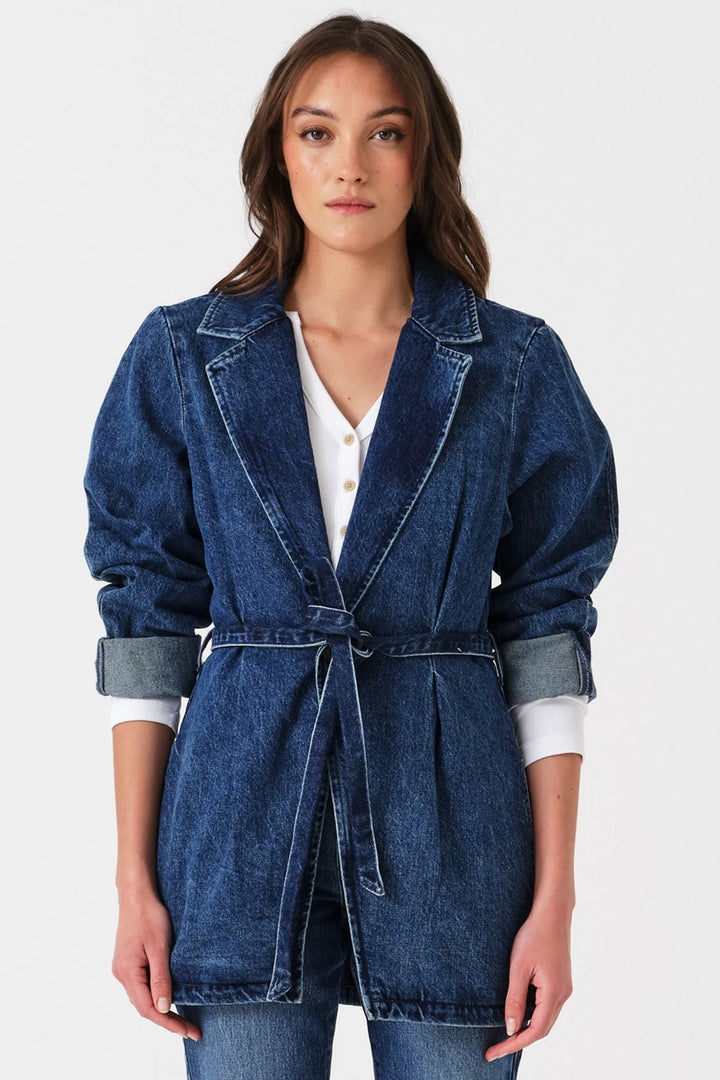 Bette Belted Jacket - Phoenix