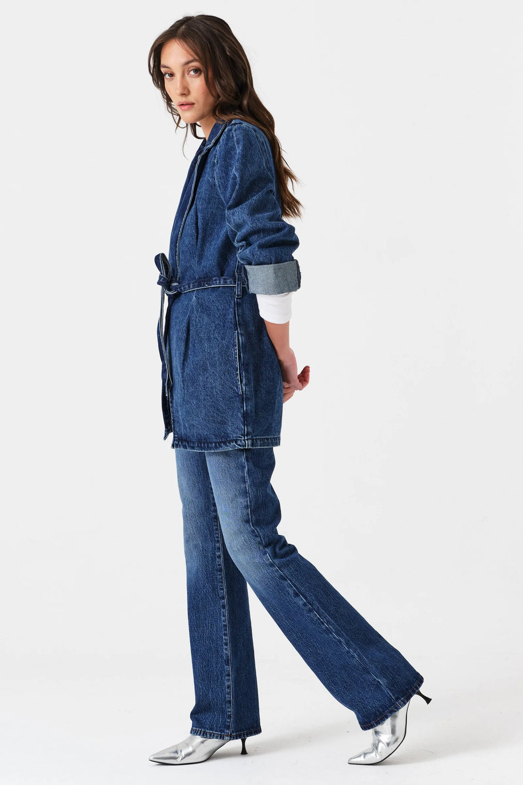 Bette Belted Jacket - Phoenix