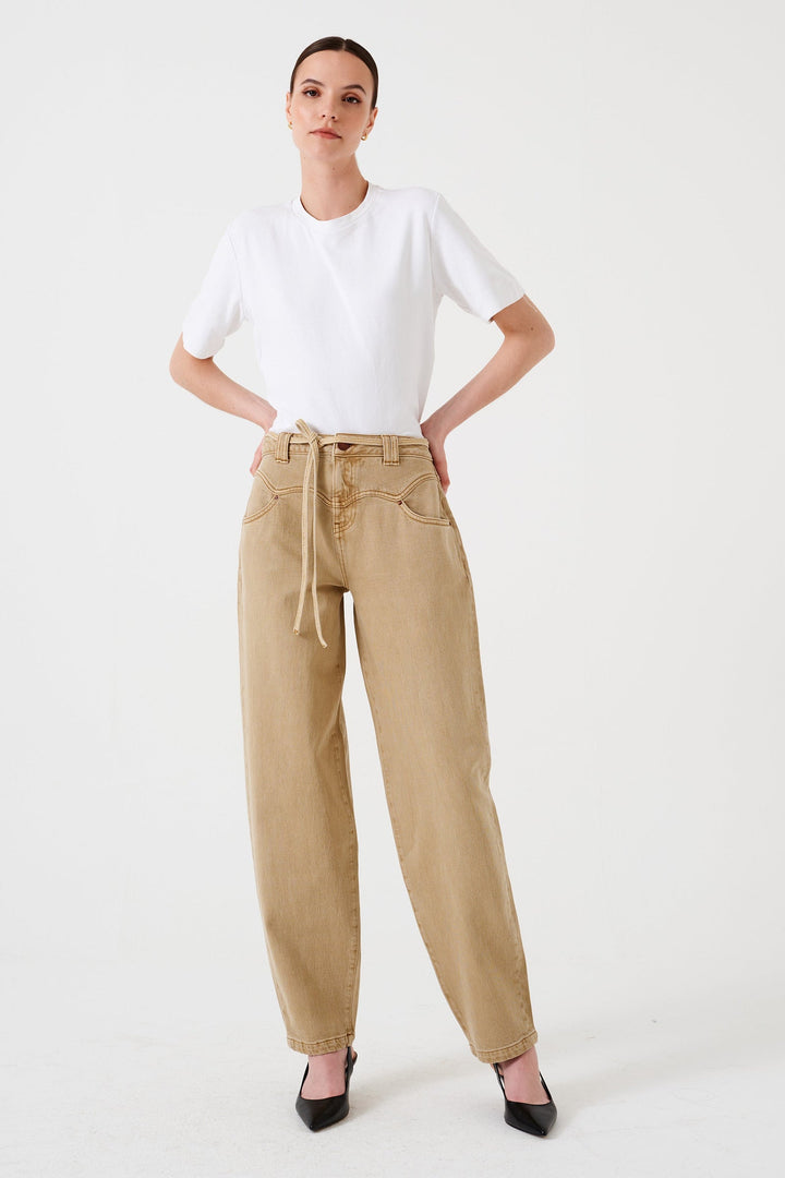 Mia Jeans Desert Sand