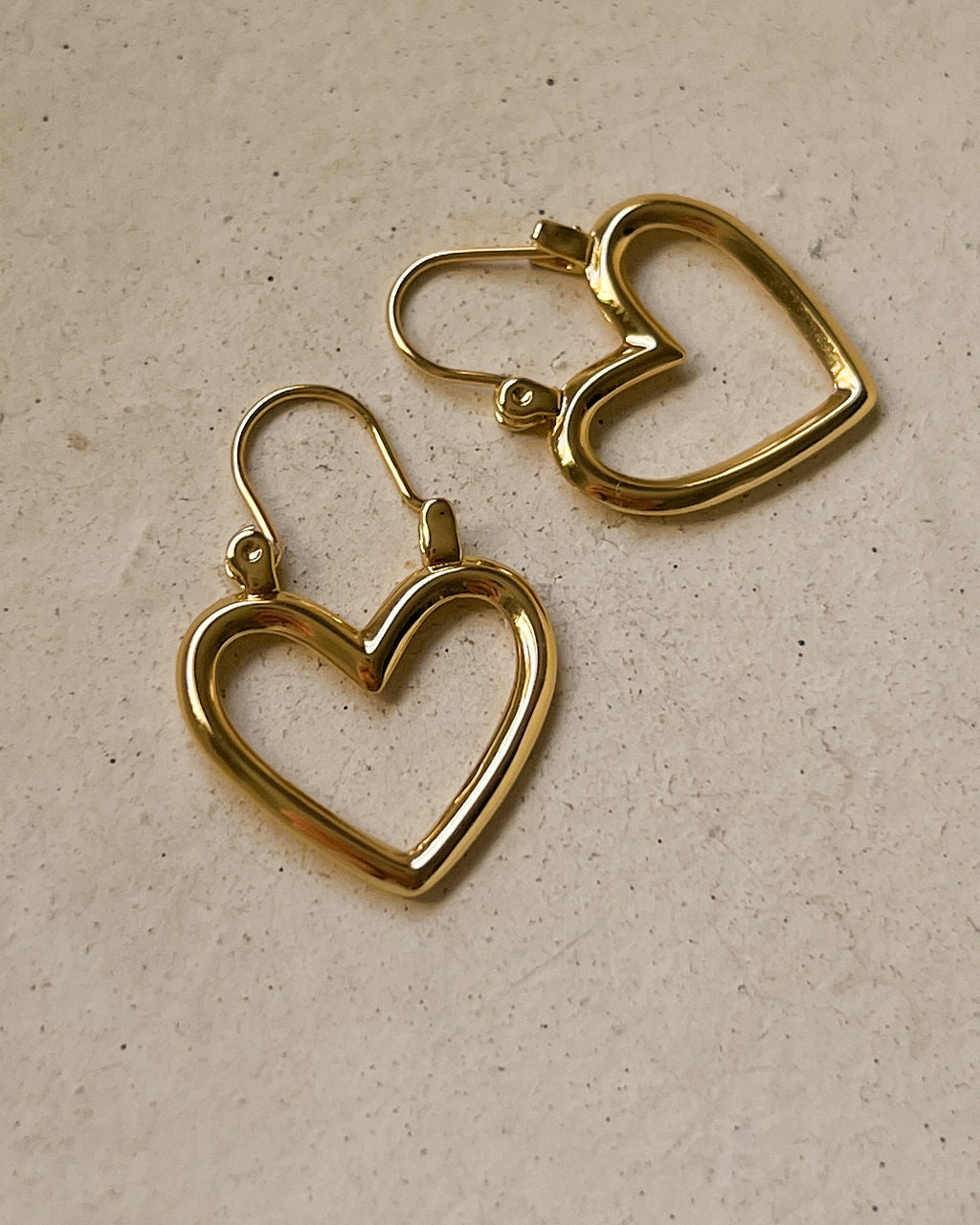 Core Mini Heartbreaker Hoops Gold