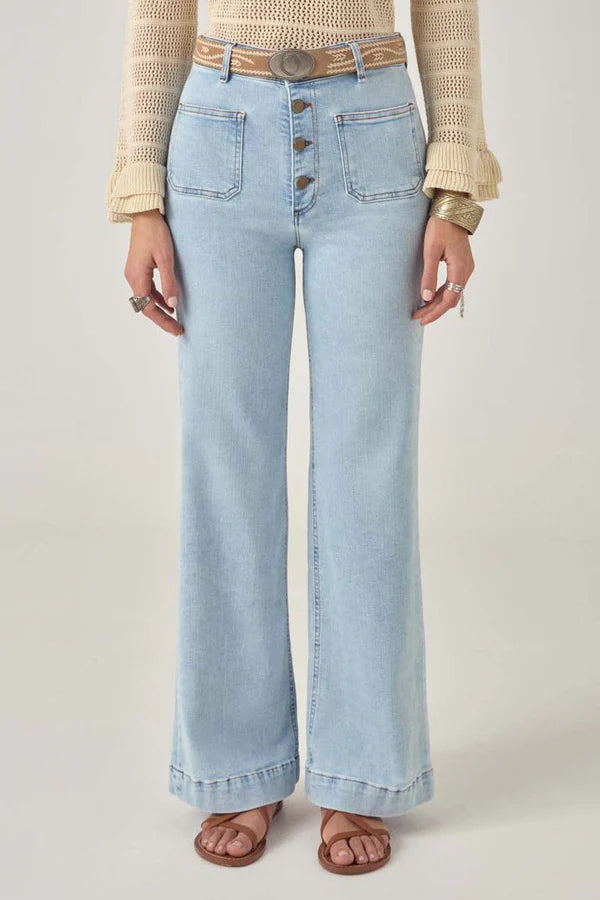 Charlie Pant - Bleach Blue