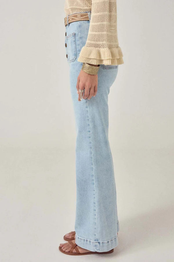 Charlie Pant - Bleach Blue