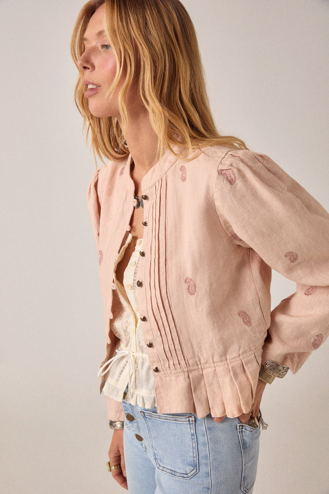Edgard Jacket - Antique Blush