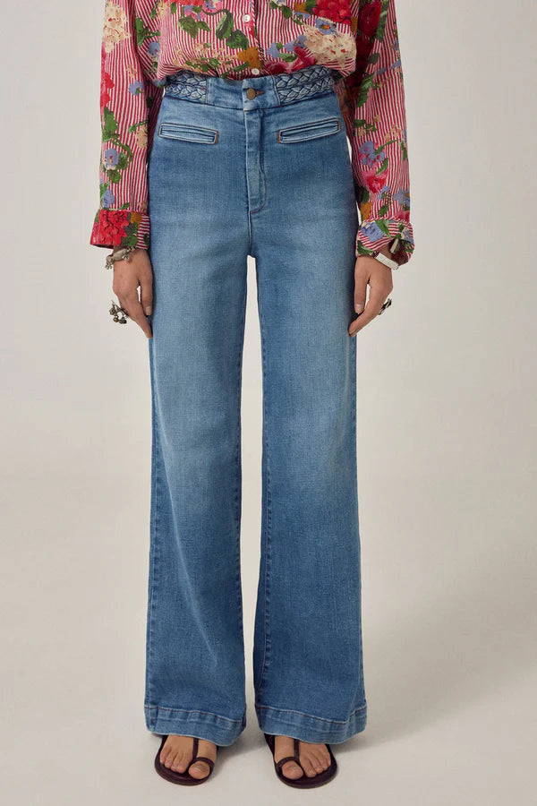 Cher Pant - Western Blue