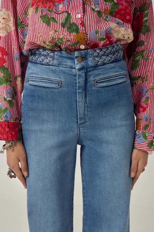 Cher Pant - Western Blue
