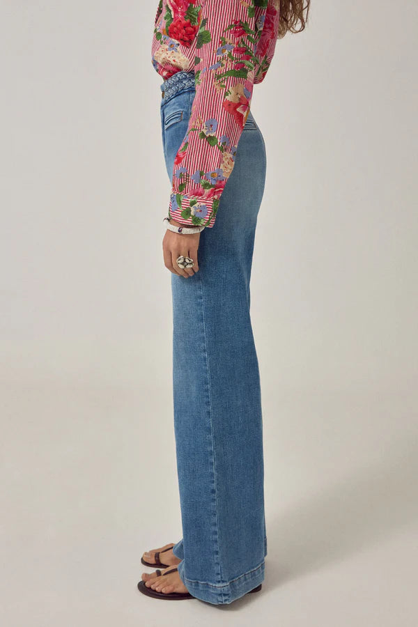 Cher Pant - Western Blue
