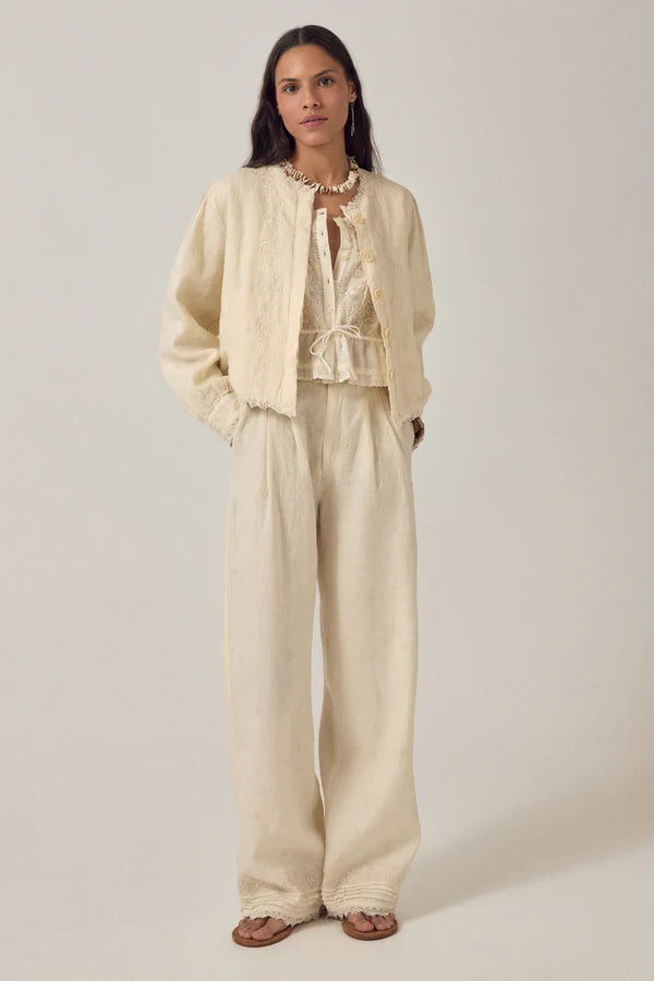 Otelo Jacket - Ivory Whisper