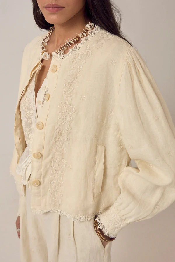 Otelo Jacket - Ivory Whisper