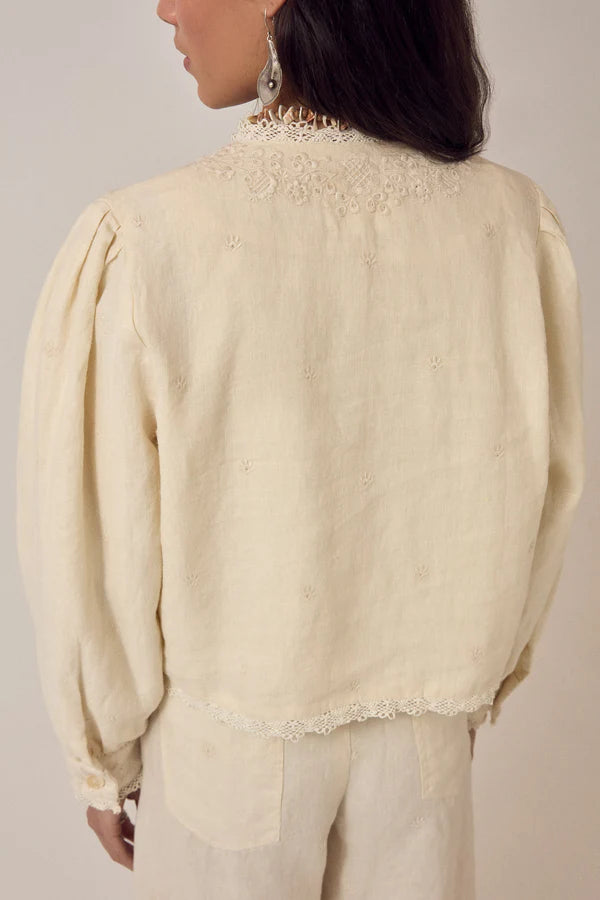 Otelo Jacket - Ivory Whisper
