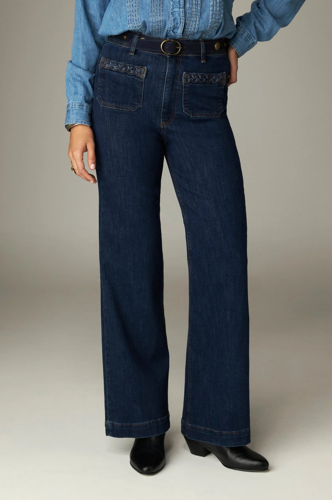 Willie Giulietta Trousers - Blue Denim